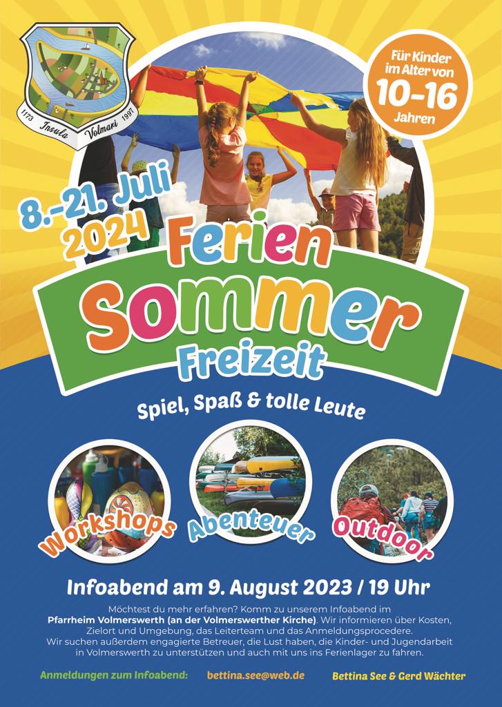Read more about the article Infoveranstaltung zur <br>Ferien-Sommer-Freizeit 2024